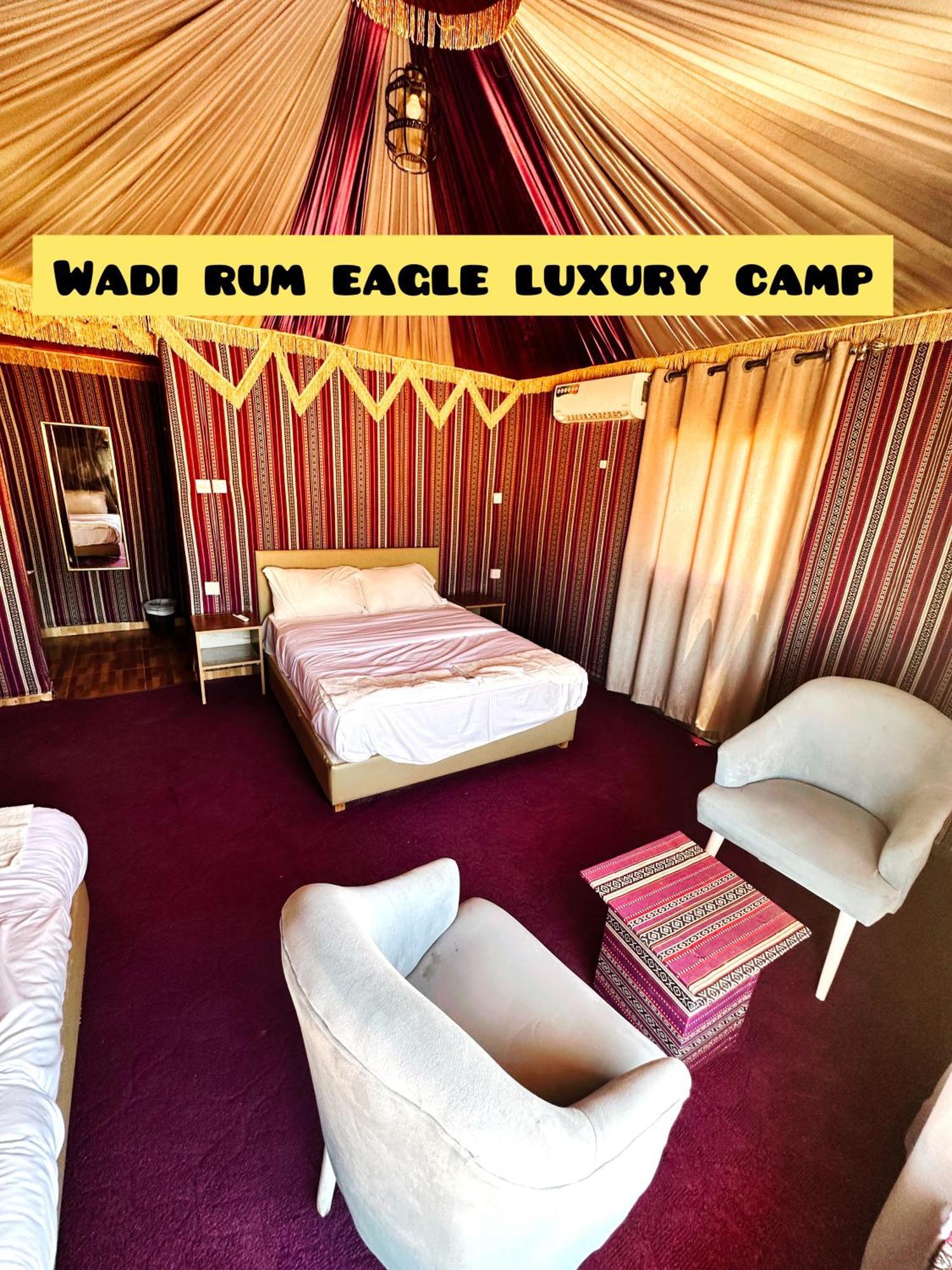 Wadi Rum Eagle Luxury Camp Exteriör bild